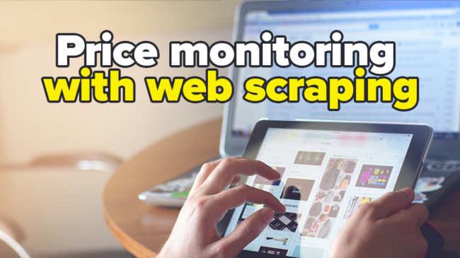 price-monitoring-automatically price monitoring with web scraping